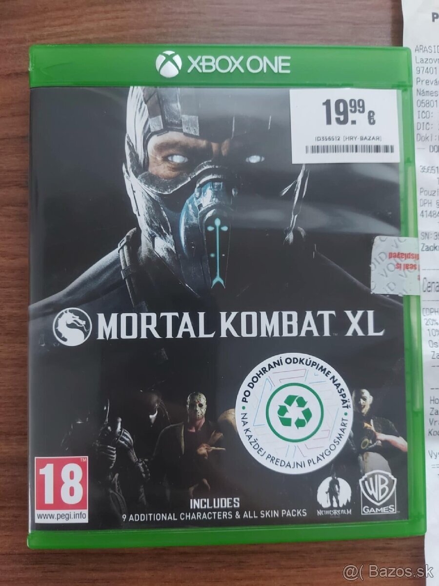 Hra Xbox ONE Mortal Kombat XL