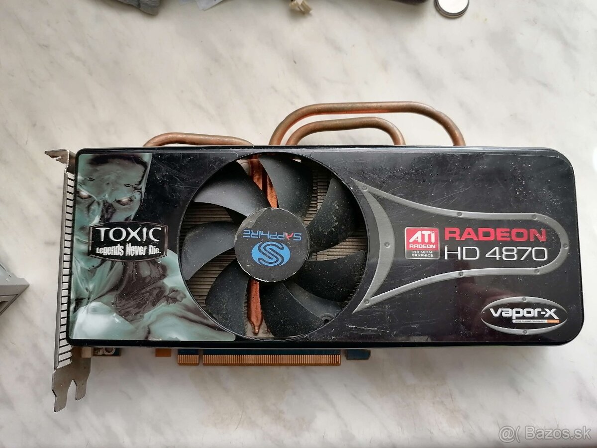 Predám Graficku kartu ATI RADEON HD 4870 VAPOR-X