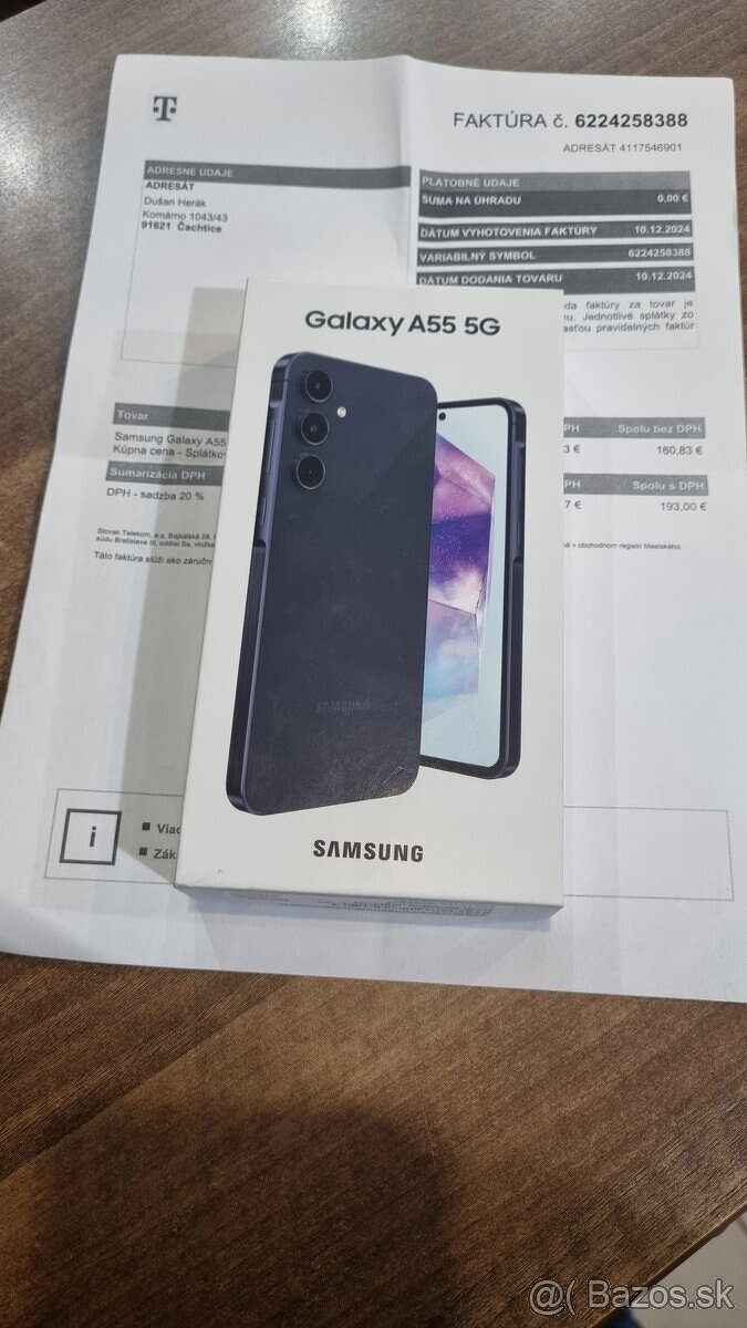 Samsung Galaxy A55 128GB zabalený, 2r.zaruka