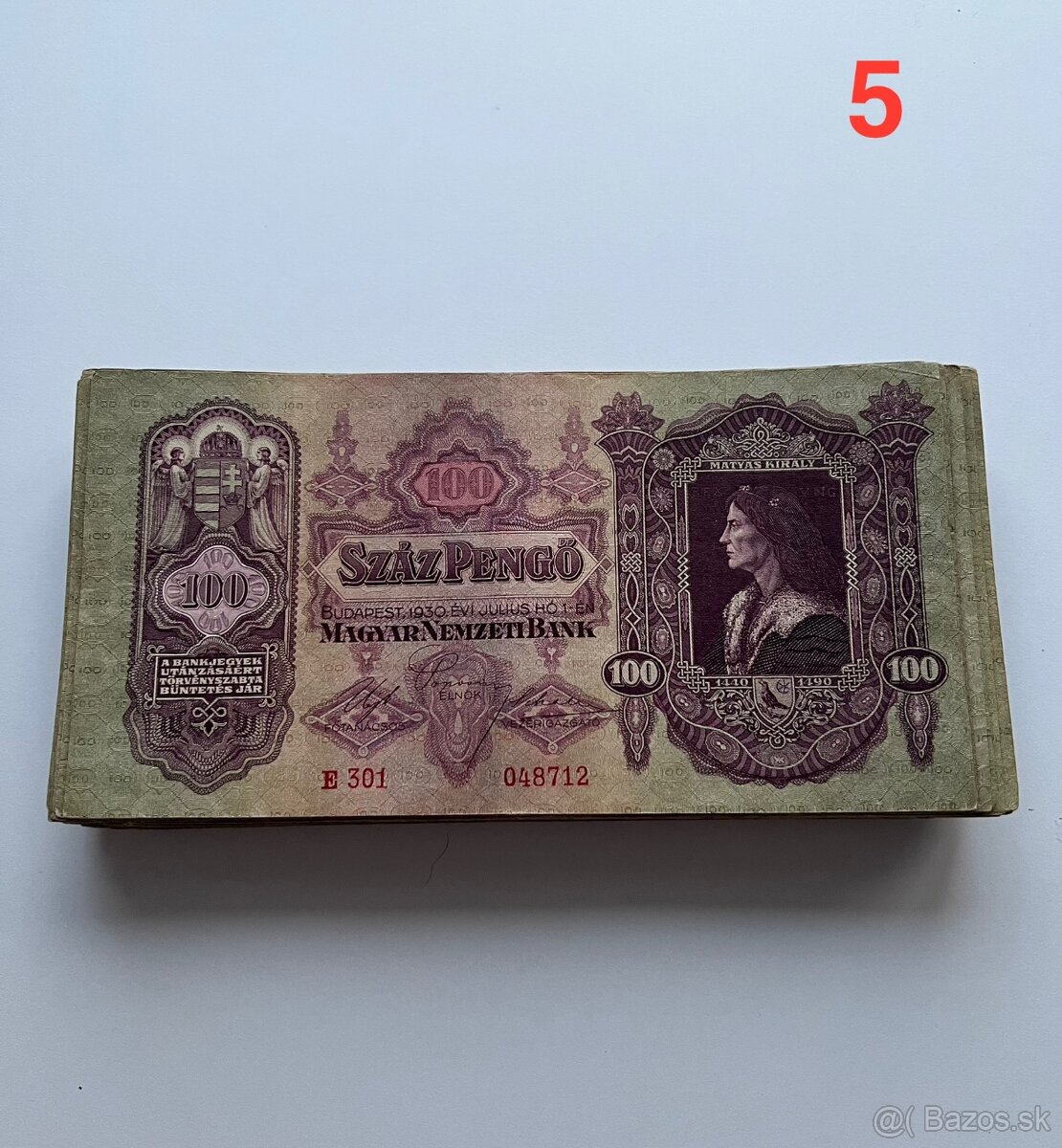 100 pengo 1930