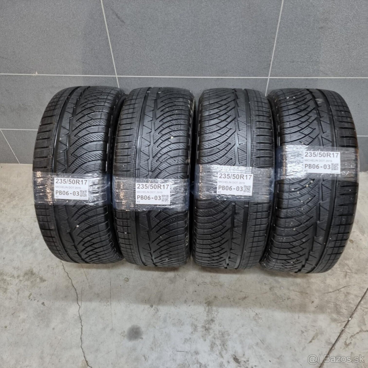 Zimné pneumatiky 235/50 R17 MICHELIN DOT2919