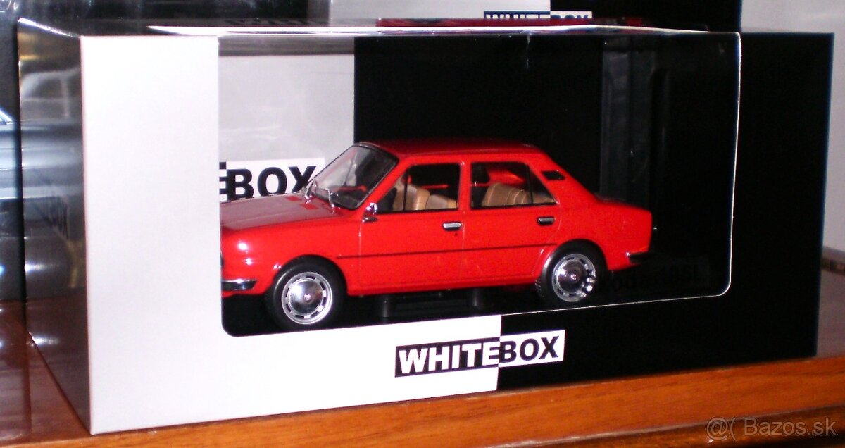 ŠKODA 105 L /1978/ , 1:24 , WHITEBOX