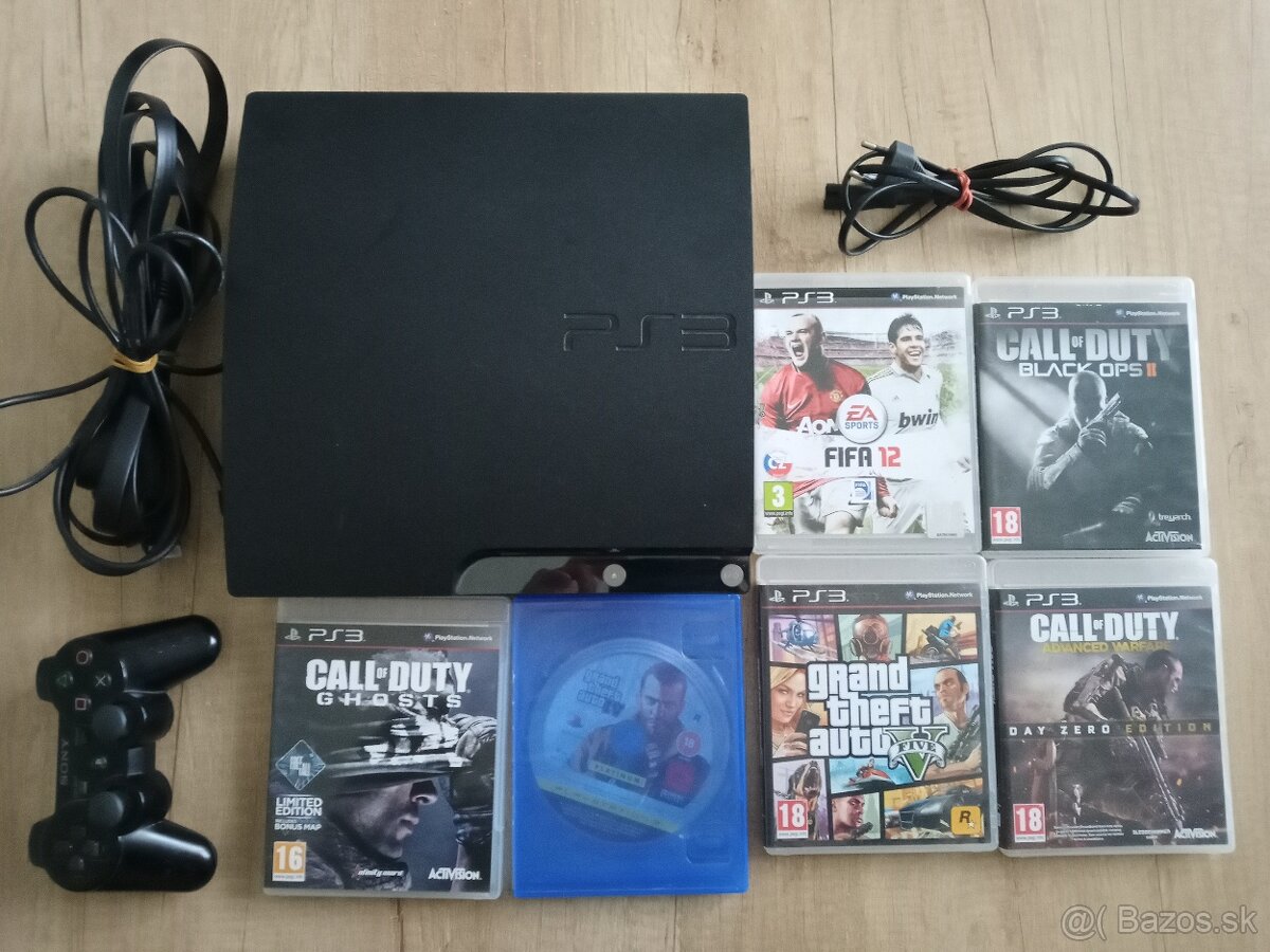 PS3 Slim 240GB HDD