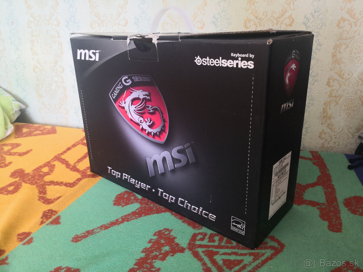 Notebook MSI Herný PVP Profi