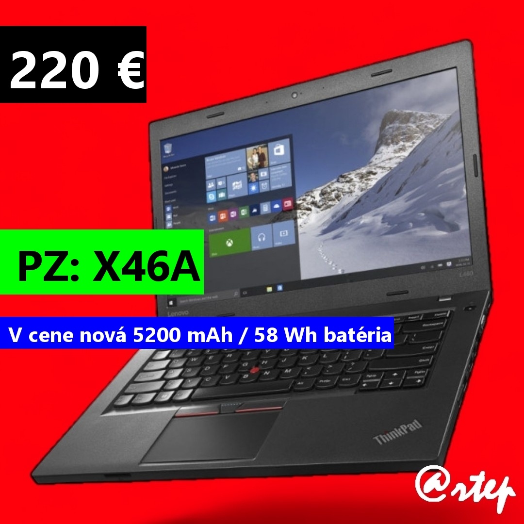 Lenovo ThinkPad (PZ:X46A+) @rtep (+New battery)