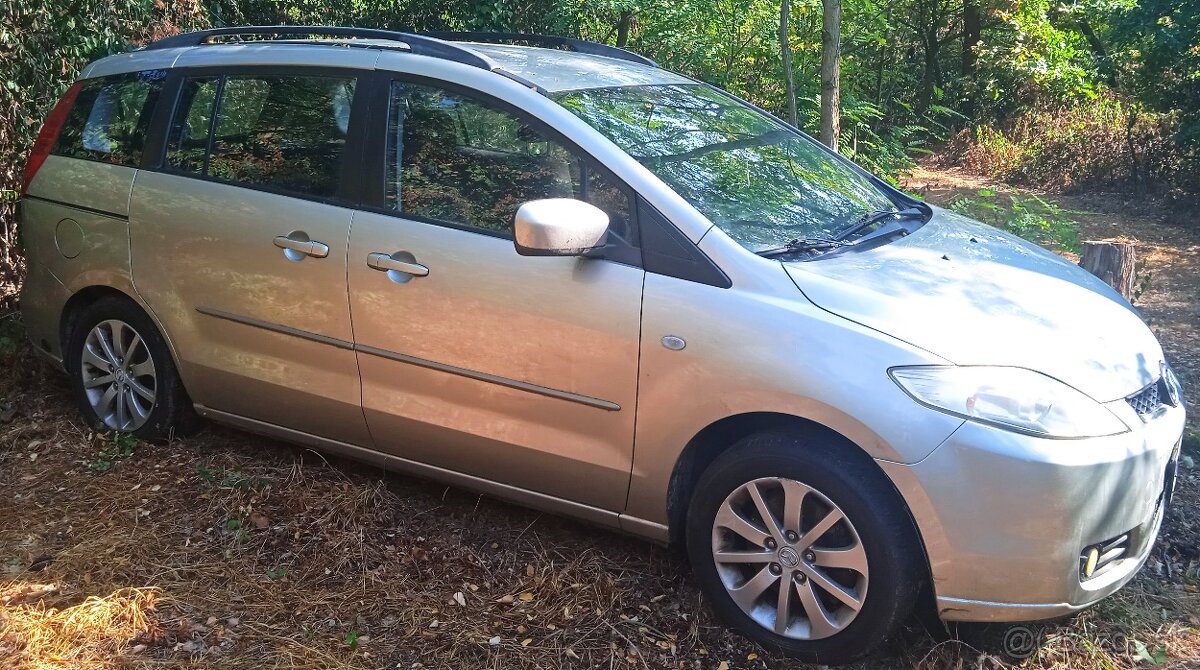 Mazda 5 1,8 benzin na nahradne diely