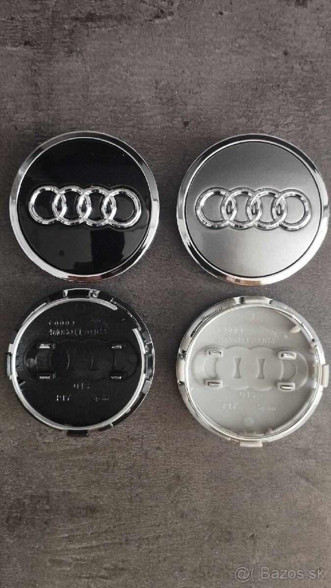 Audi 61 mm stredové krytky 4M0 691 170