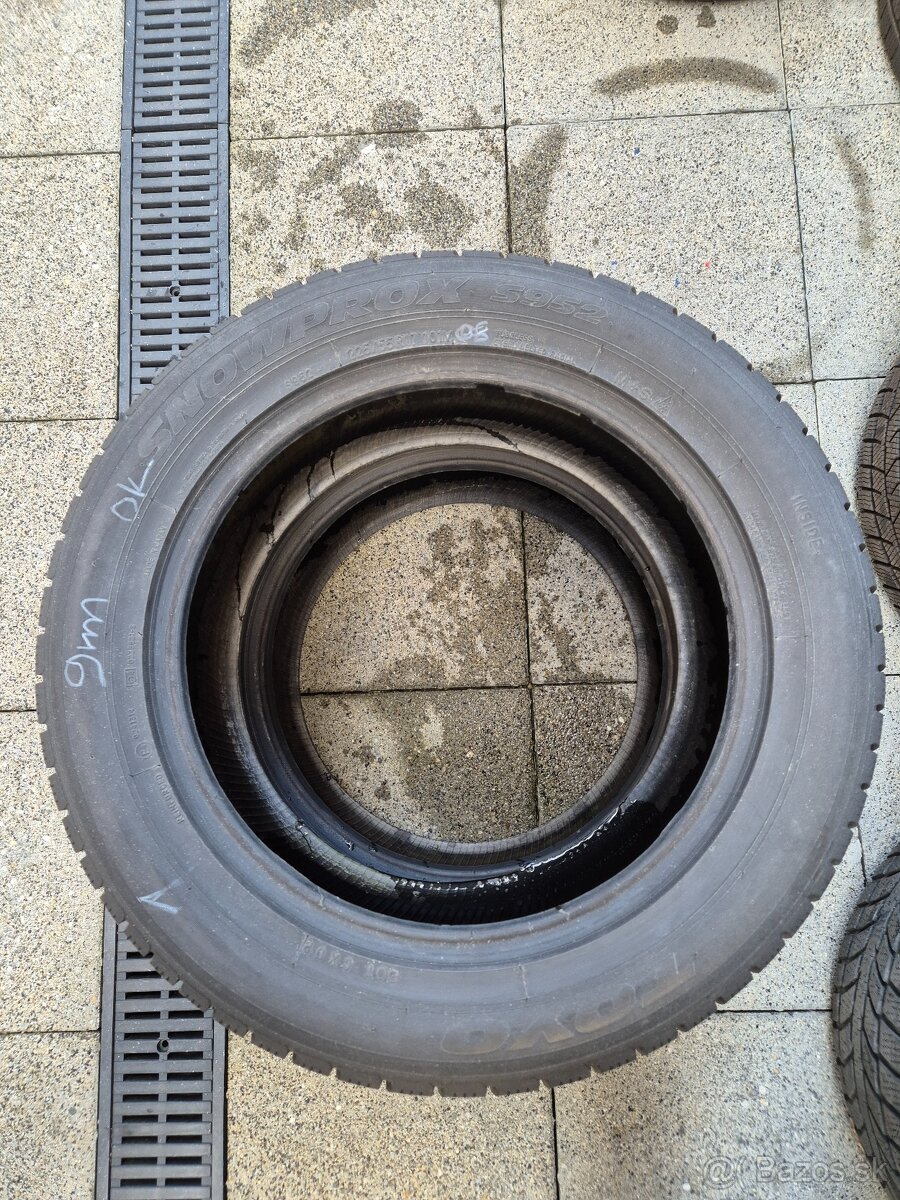 Zimné pneu 225/55R17 Toyo nové 2 kusy8