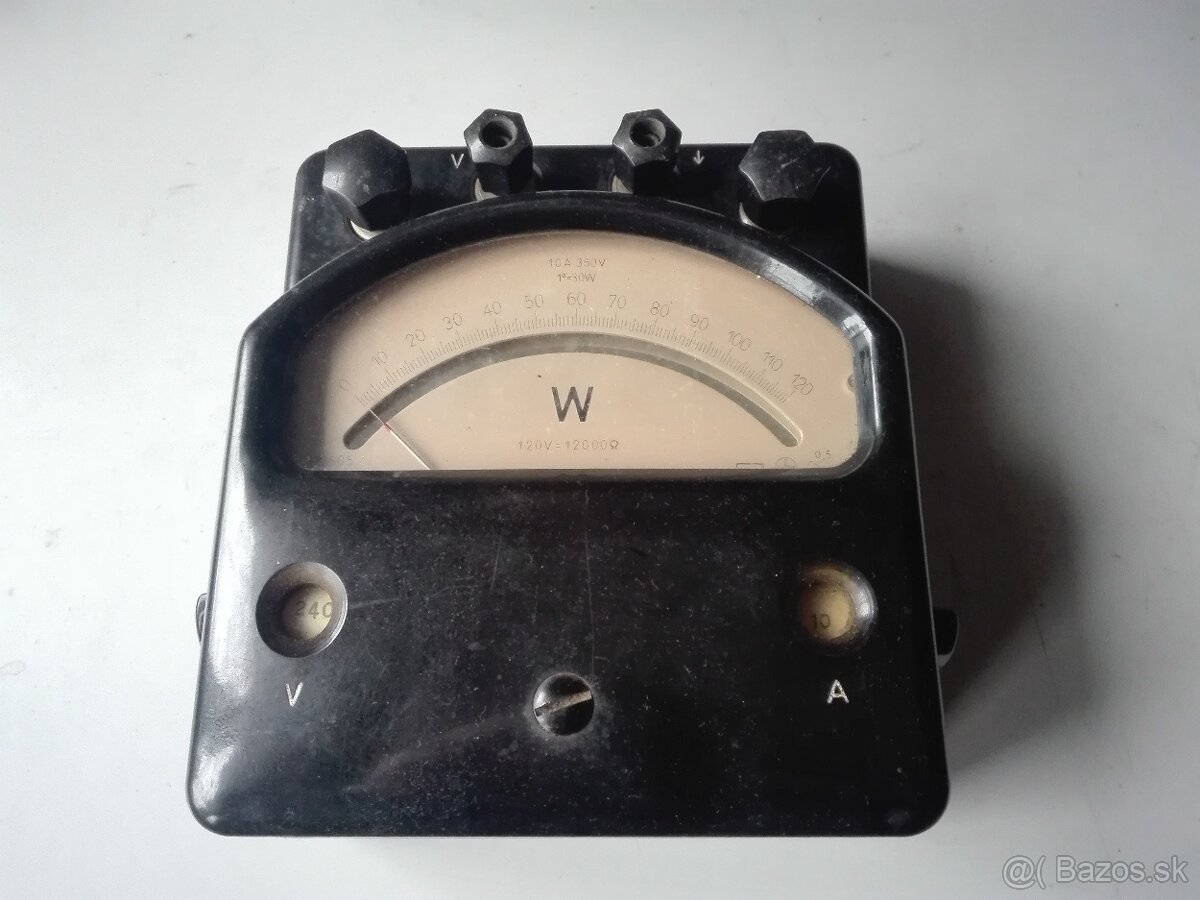 Metra Blansko Wattmeter.