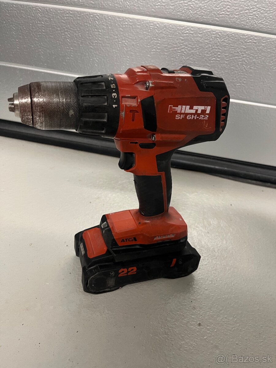 Predám plne funkčnú akučku Hilti SF 6H-22 nuron 110€