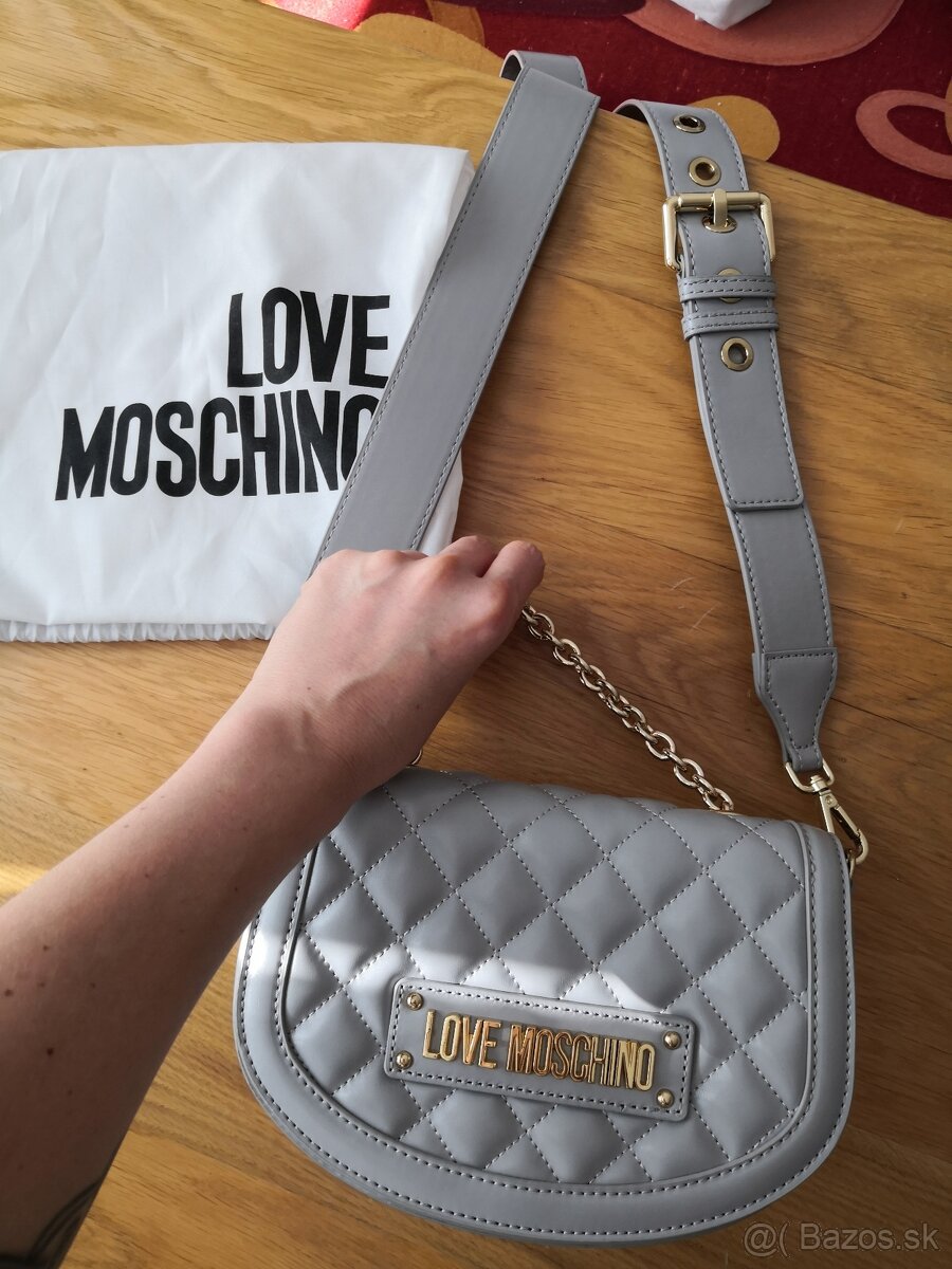 Siva crossbody kabelka Love moschino