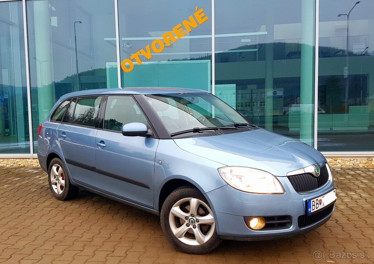 ✳️ Škoda Fabia Combi 1.2 Htp ✳️ 08.2009 ✳️ ÚPLNE NOVÁ STK EK