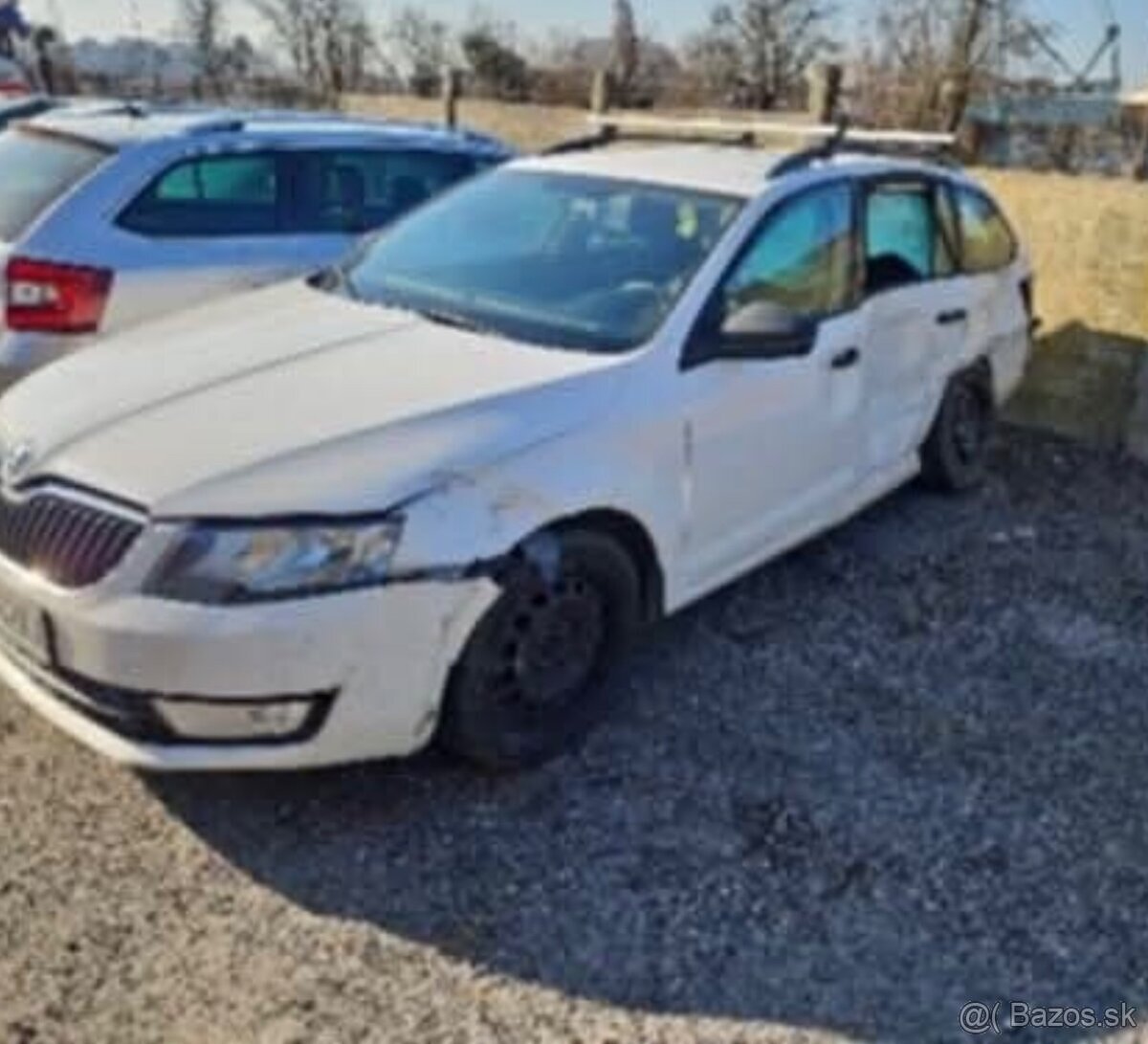 Škoda Octavia 3 G-TEC combi (CNG+benzín) - havarované