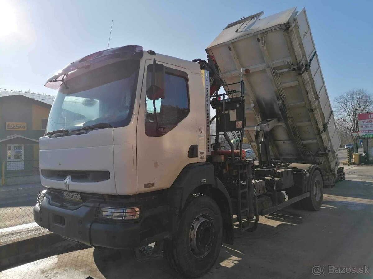 Renault Kerax s hydraulickou rukou