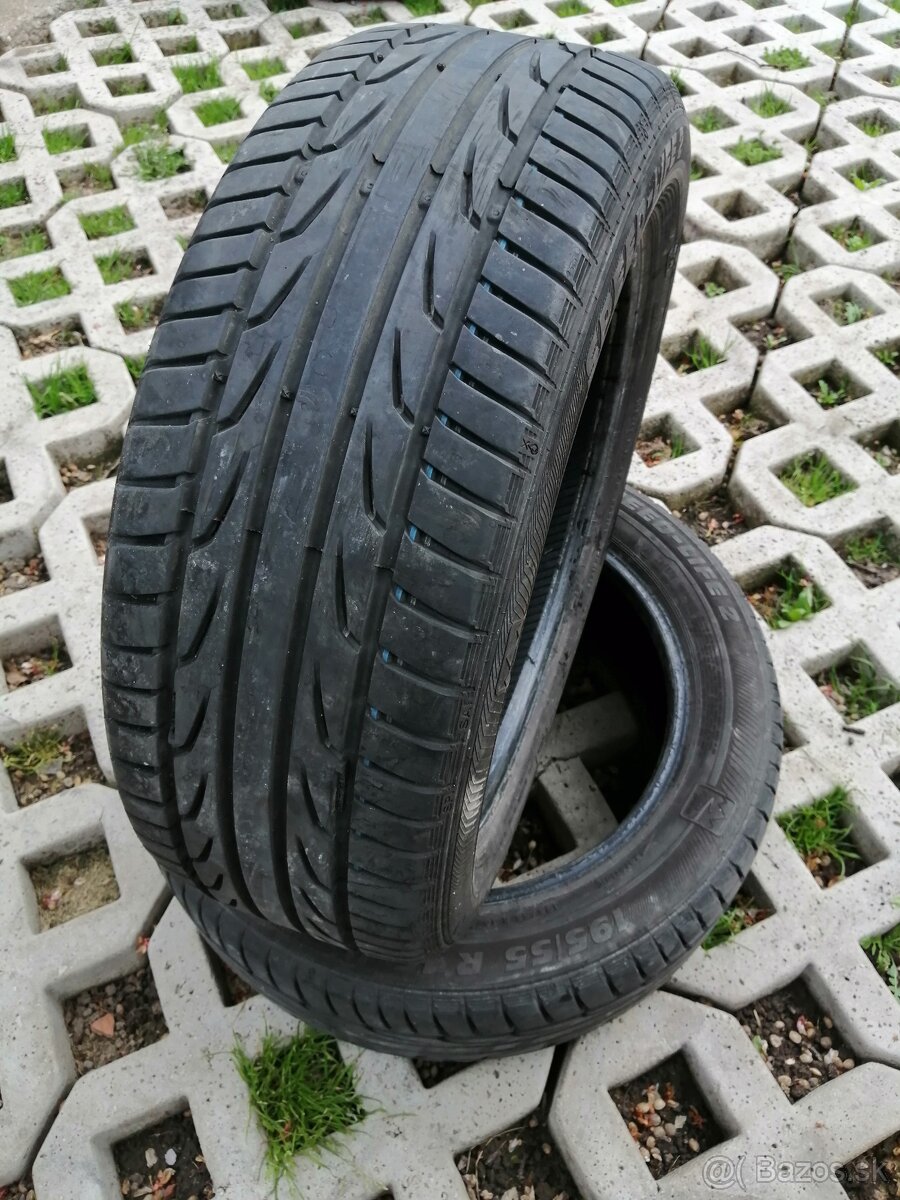 Letné gumy Semperit 195/55 R16 87H 2ks 7mm