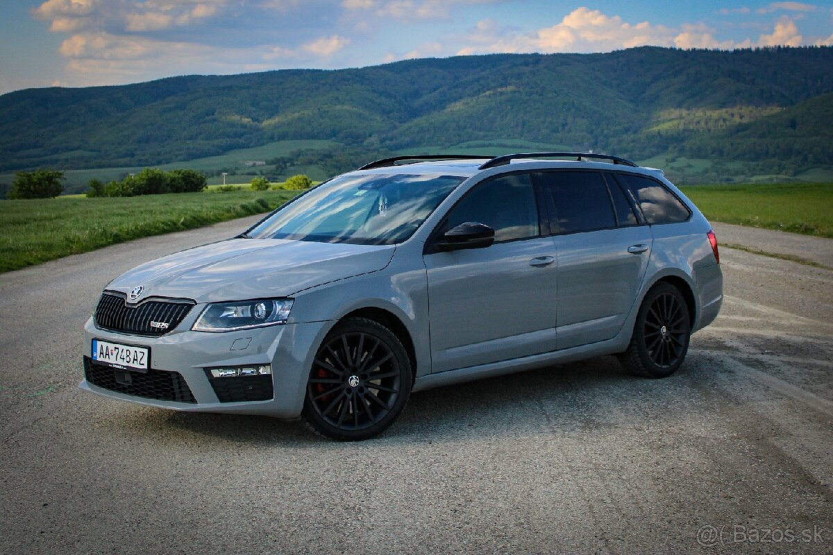 Škoda Octavia 3 RS Combi, Nardo Grey