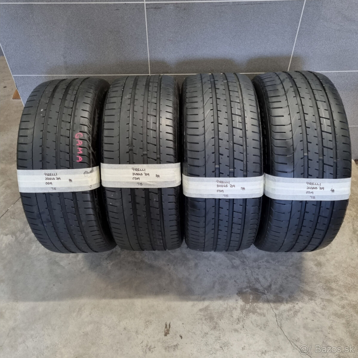 Letné pneumatiky 245/45 R19 PIRELLI