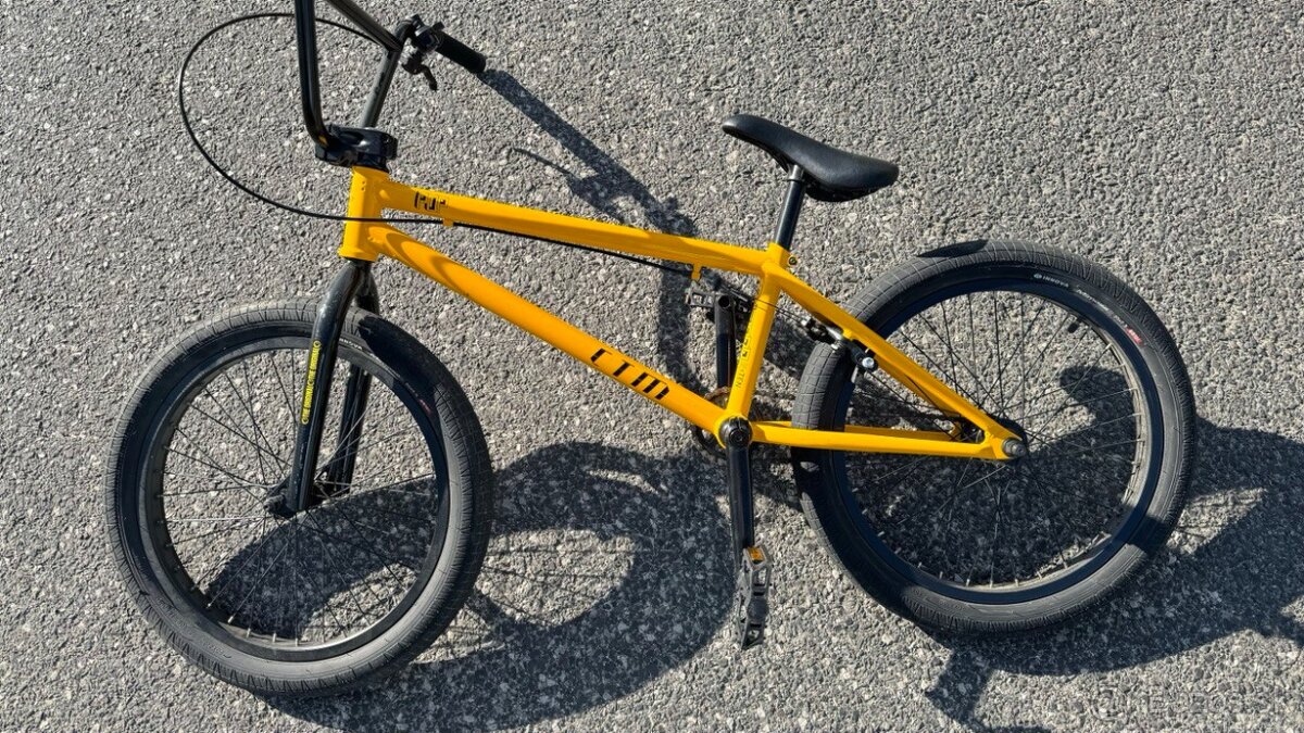 BMX CTM Pop Hi-Ten Kari Yellow - 21"