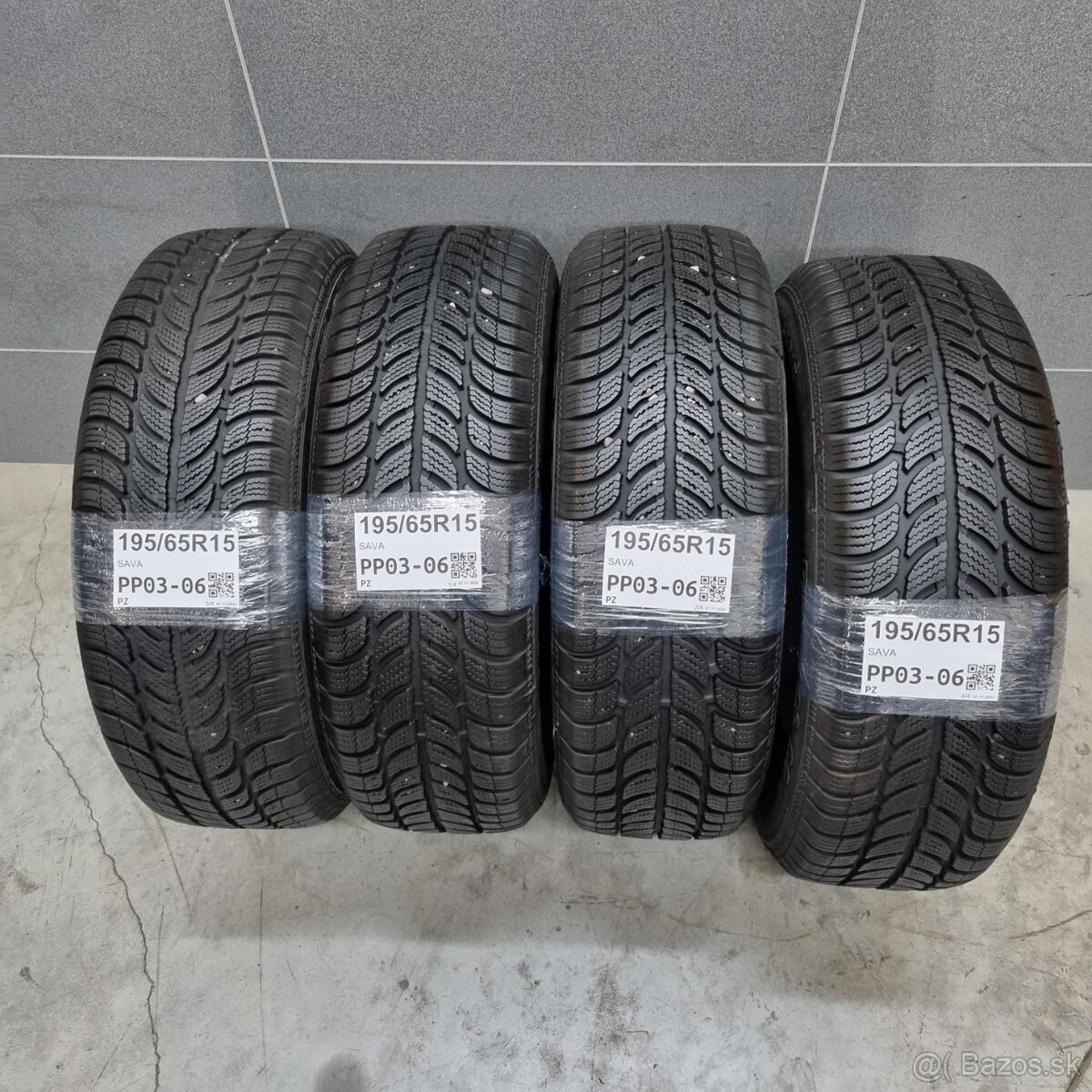 Zimné pneumatiky 195/65 R15 SAVA