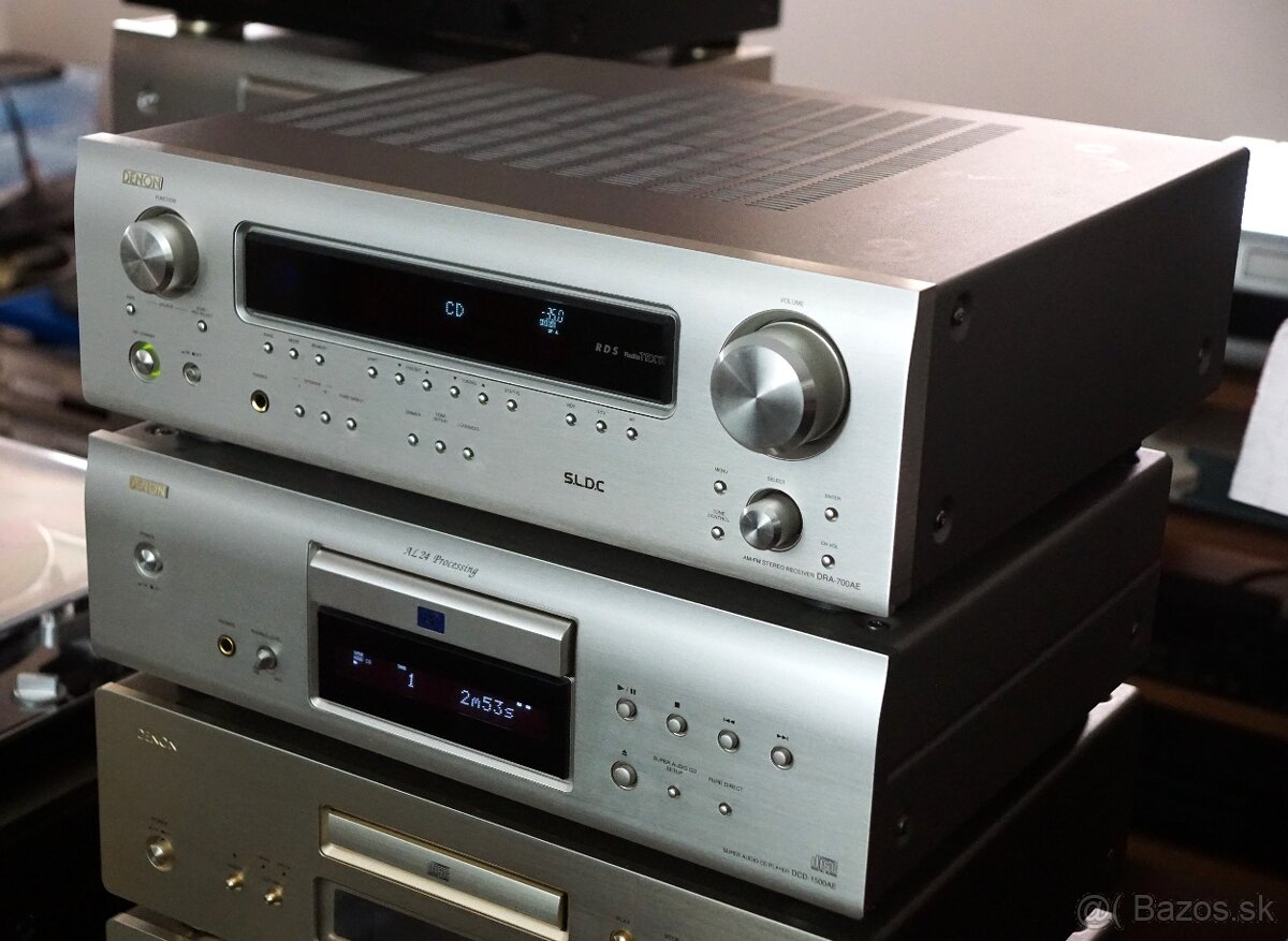 DENON DRA 700 AE plus DCD 1500 AE, včetně systémového DO