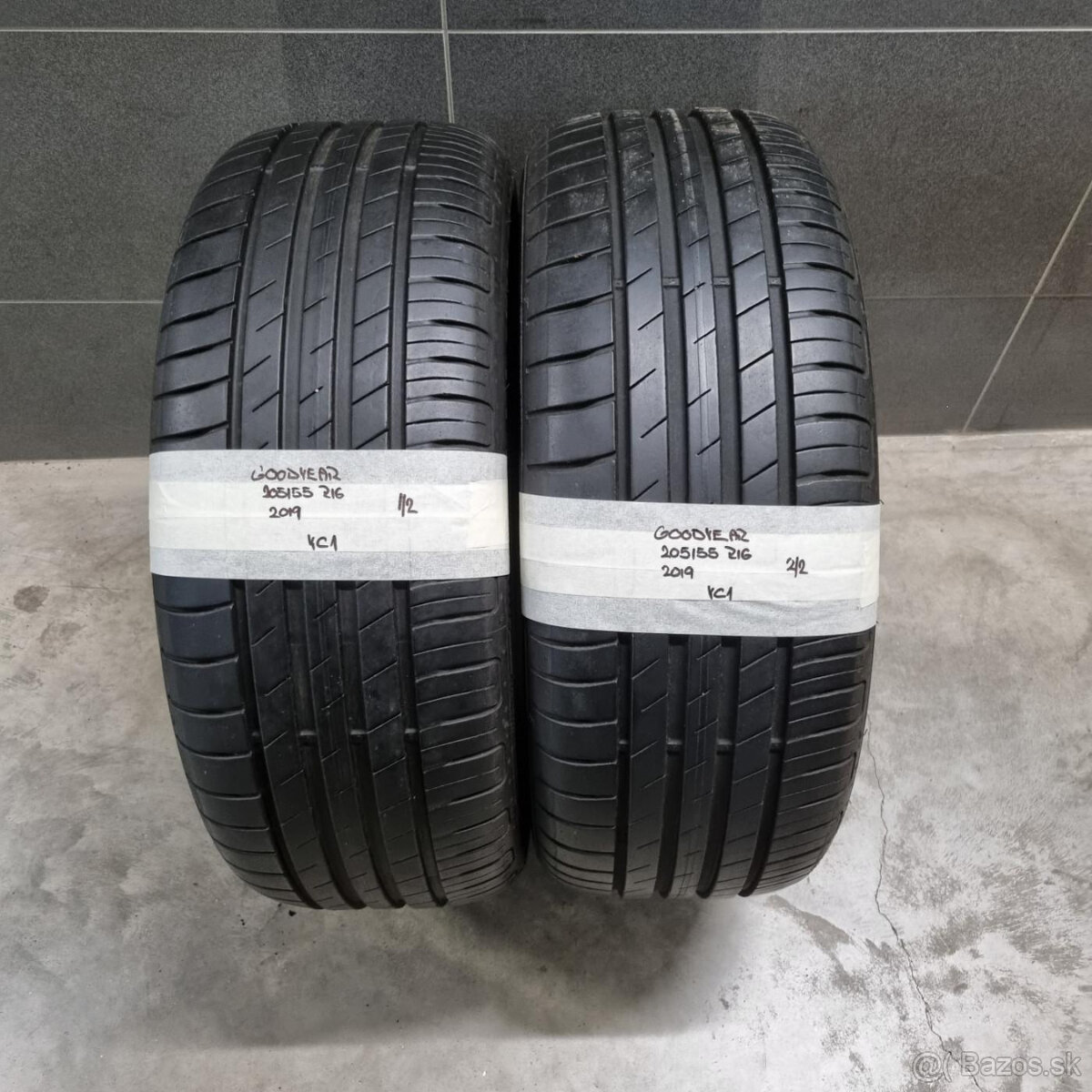 Letné pneumatiky 205/55 R16 GOODYEAR DOT2019