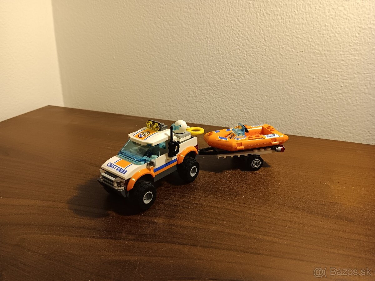 Lego set - Pickup s vodným skútrom