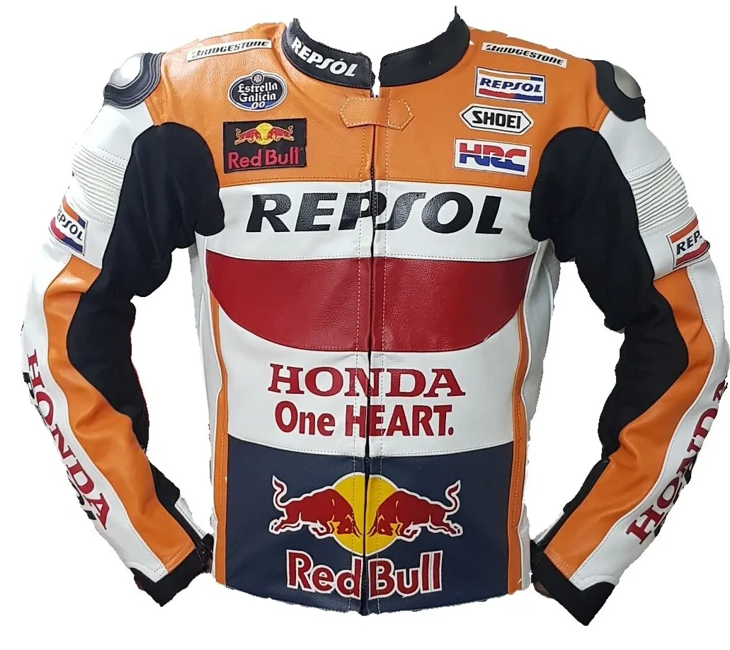 Moto Kožená Bunda Honda Repsol