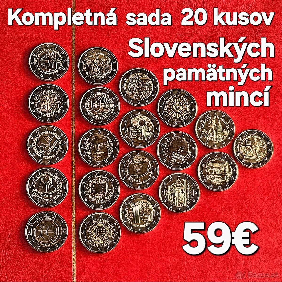 2€ SLOVENSKÉ pamätné mince