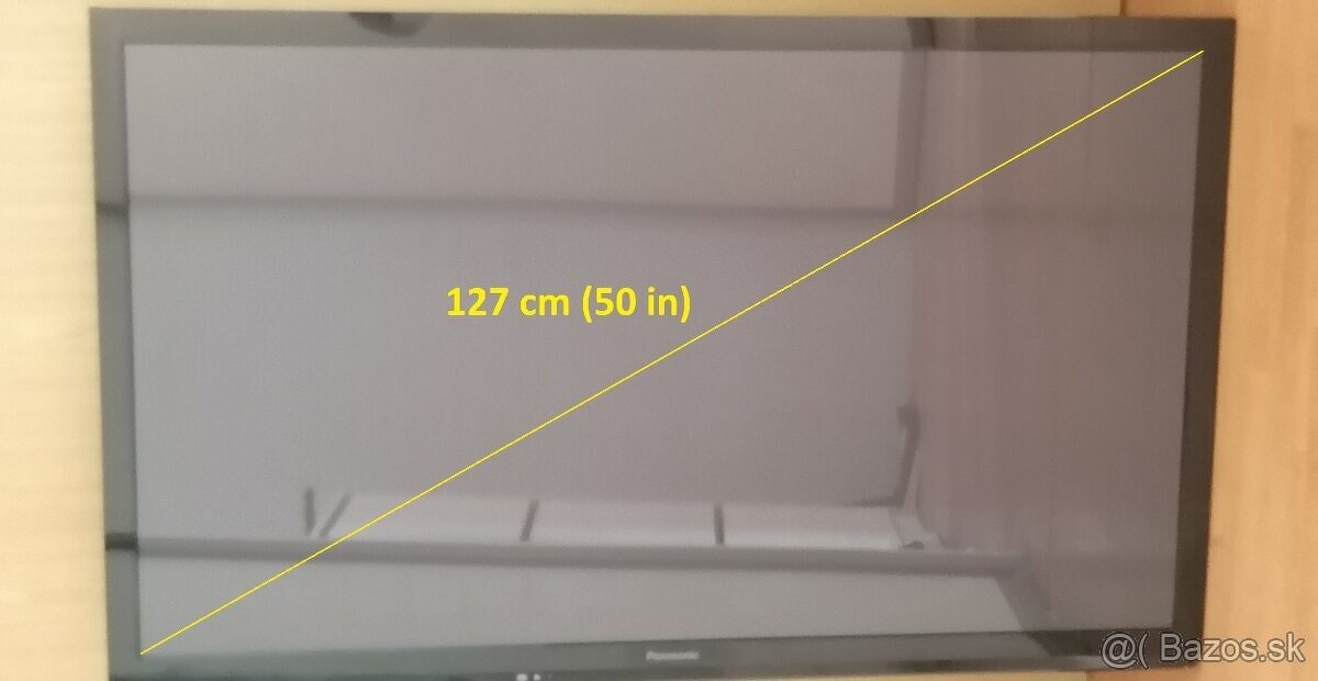 Predaj, plazmový TV Panasonic, uhlopr. 127 cm