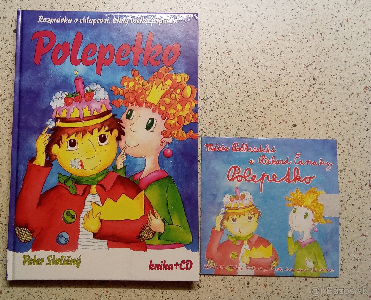 Polepetko kniha + CD