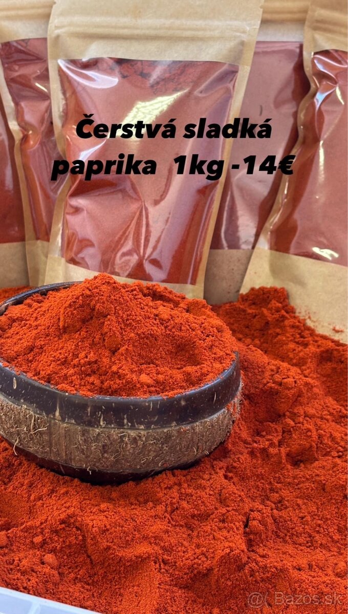 Domáca mletá paprika