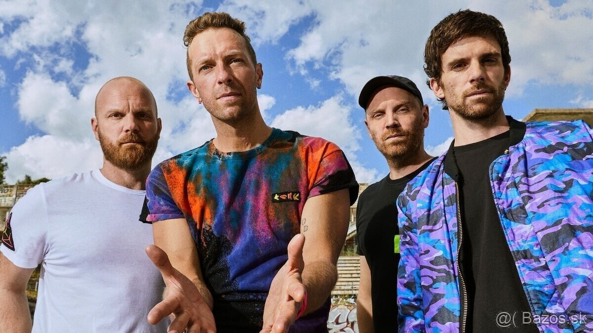 COLDPLAY LONDÝN: 3-4.9.2025, Abu Dhabí: 09-14.1.2025