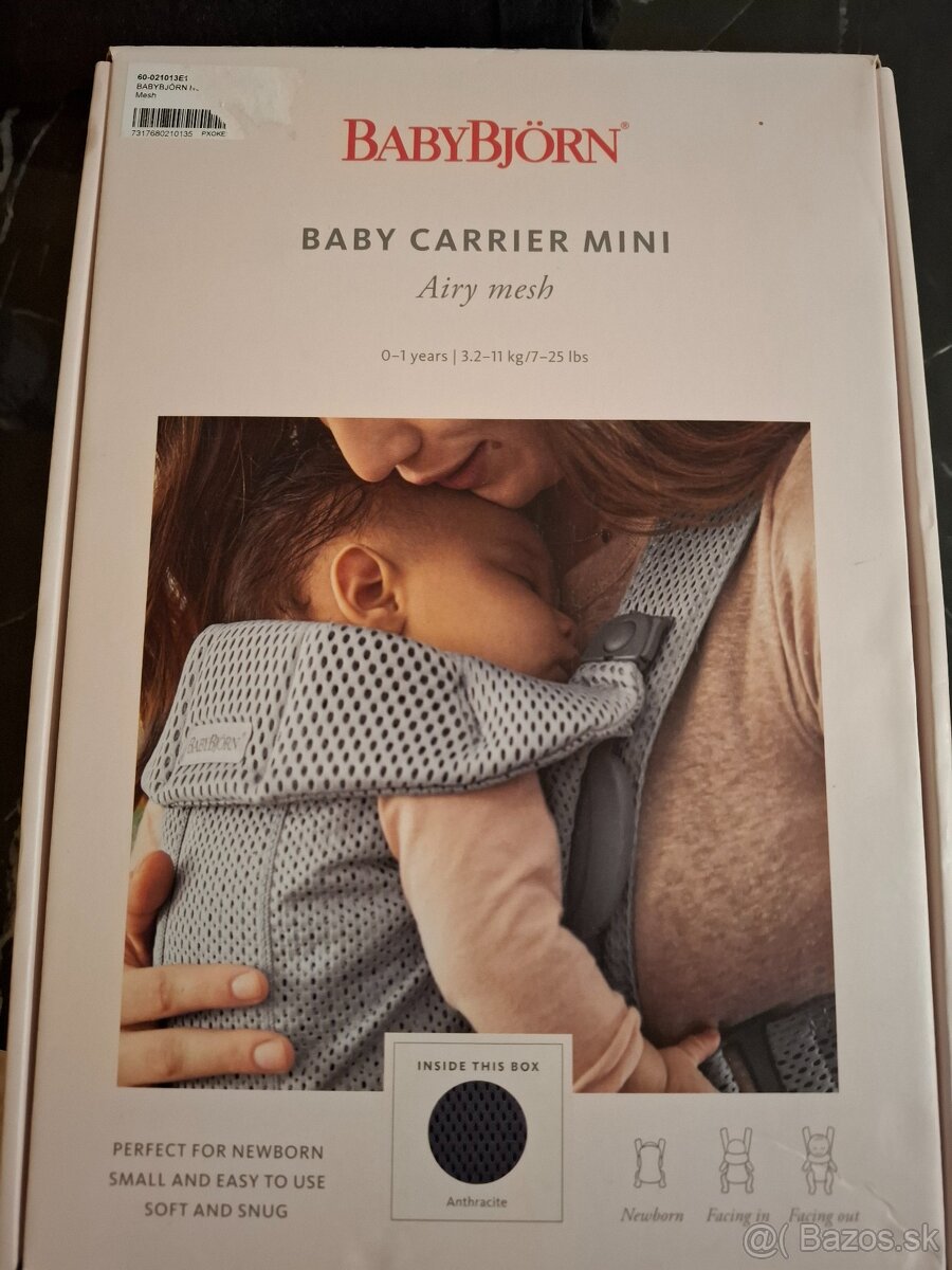 Nosič Babybjörn mini