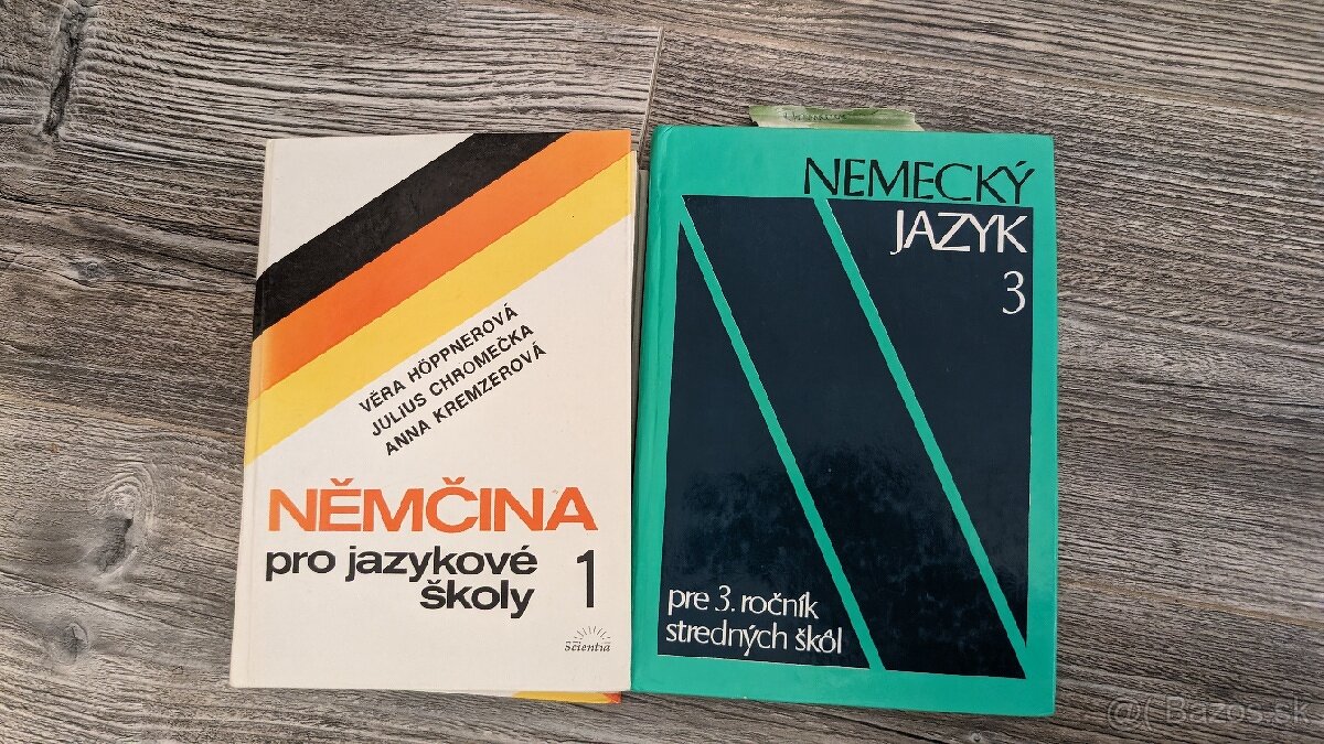 Nemecký jazyk, Nemčina knihy ucebnice