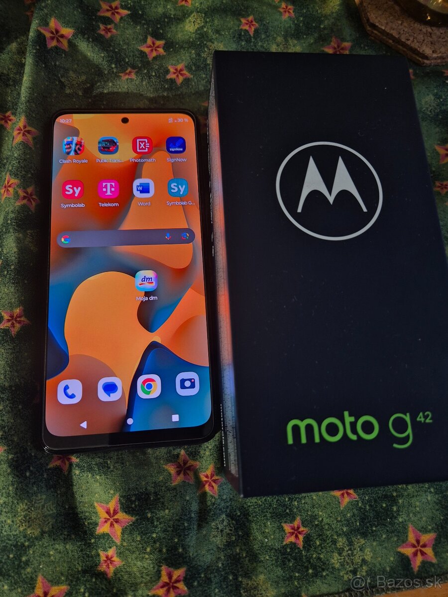 Motorola G42 dual sim green v top stave komplet krabica návo