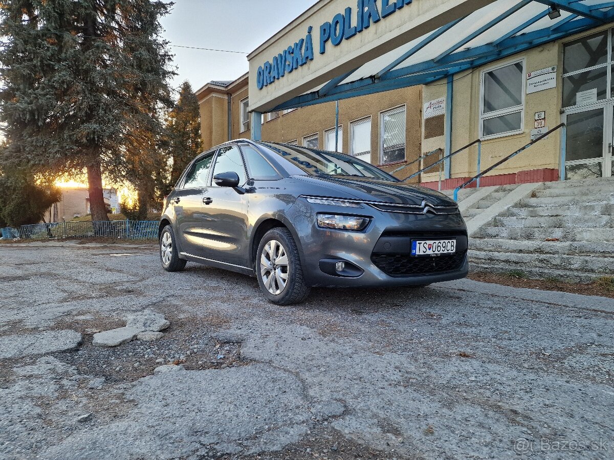 Citroën C4 Picasso, 1.6 HDi, 85kW, 6st. manuál, 2014