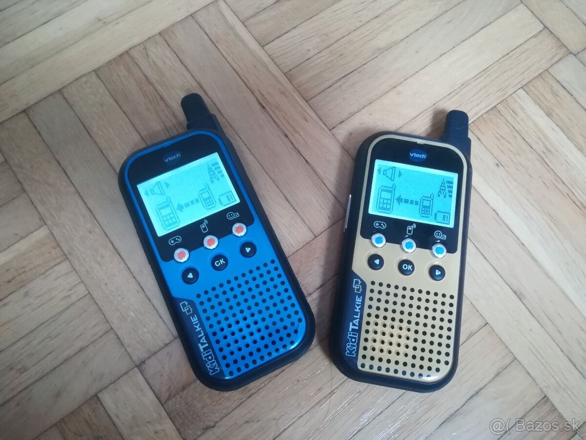 Walkie talkie detske vysielacky VTECH