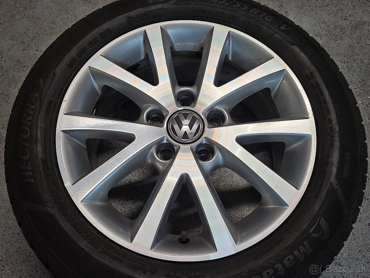 VW 16" (5x112) + pneu 90%