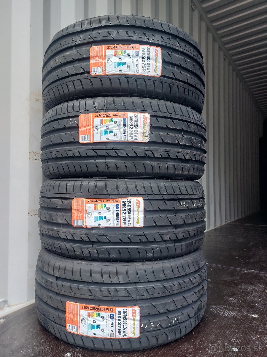 275/40R20 106W XL Letné pneumatiky 2024