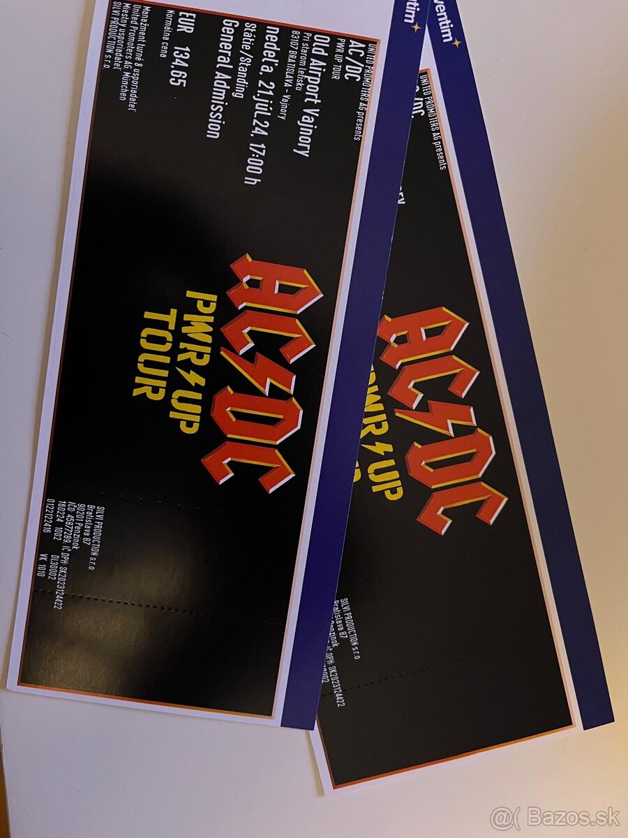 AC/DC PWR UP Tour Vajnory 21.7.24