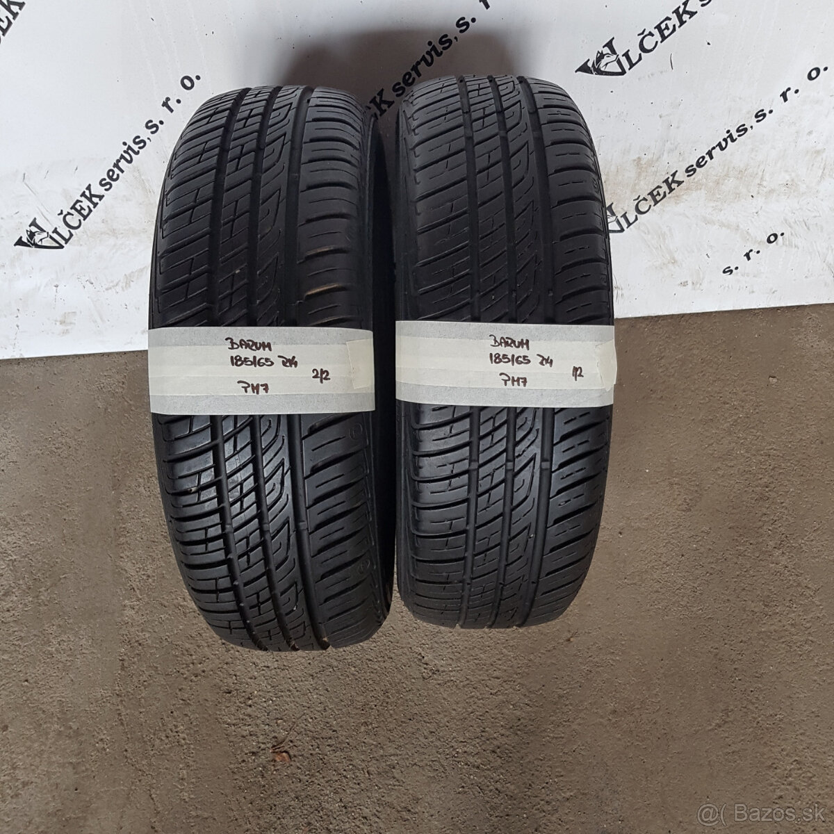 2 kusy 185/65 R14 BARUM