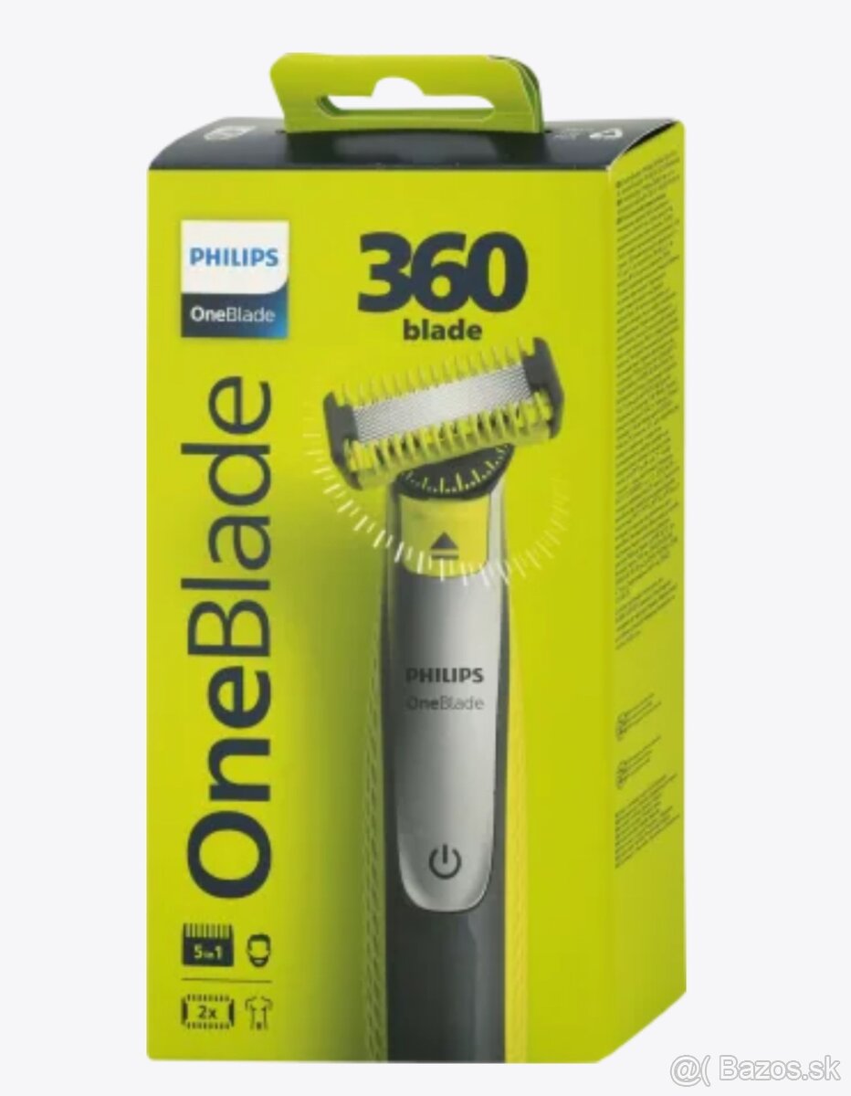 Predám úplne nový PHILIPS ONE BLADE 360