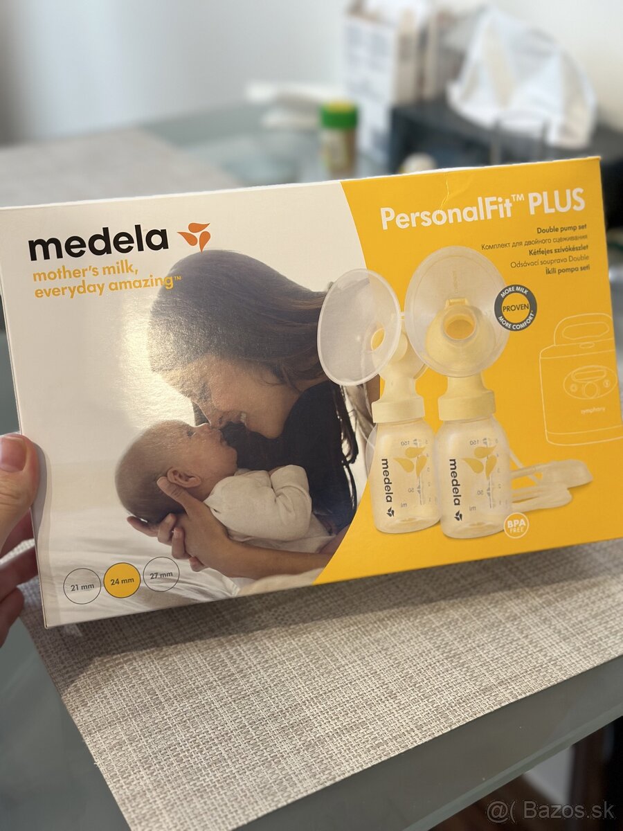 Medela personalfit plus double pump set 24mm