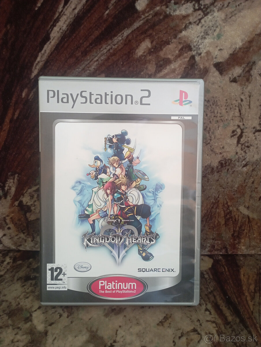 Predám hru Kingdom Hearts 2 pre Playstation 2 konzolu