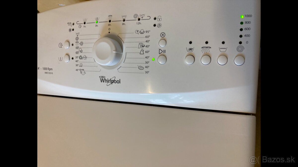 Práčka Whirlpool 5 kg/1000ot.. -TOP STAV