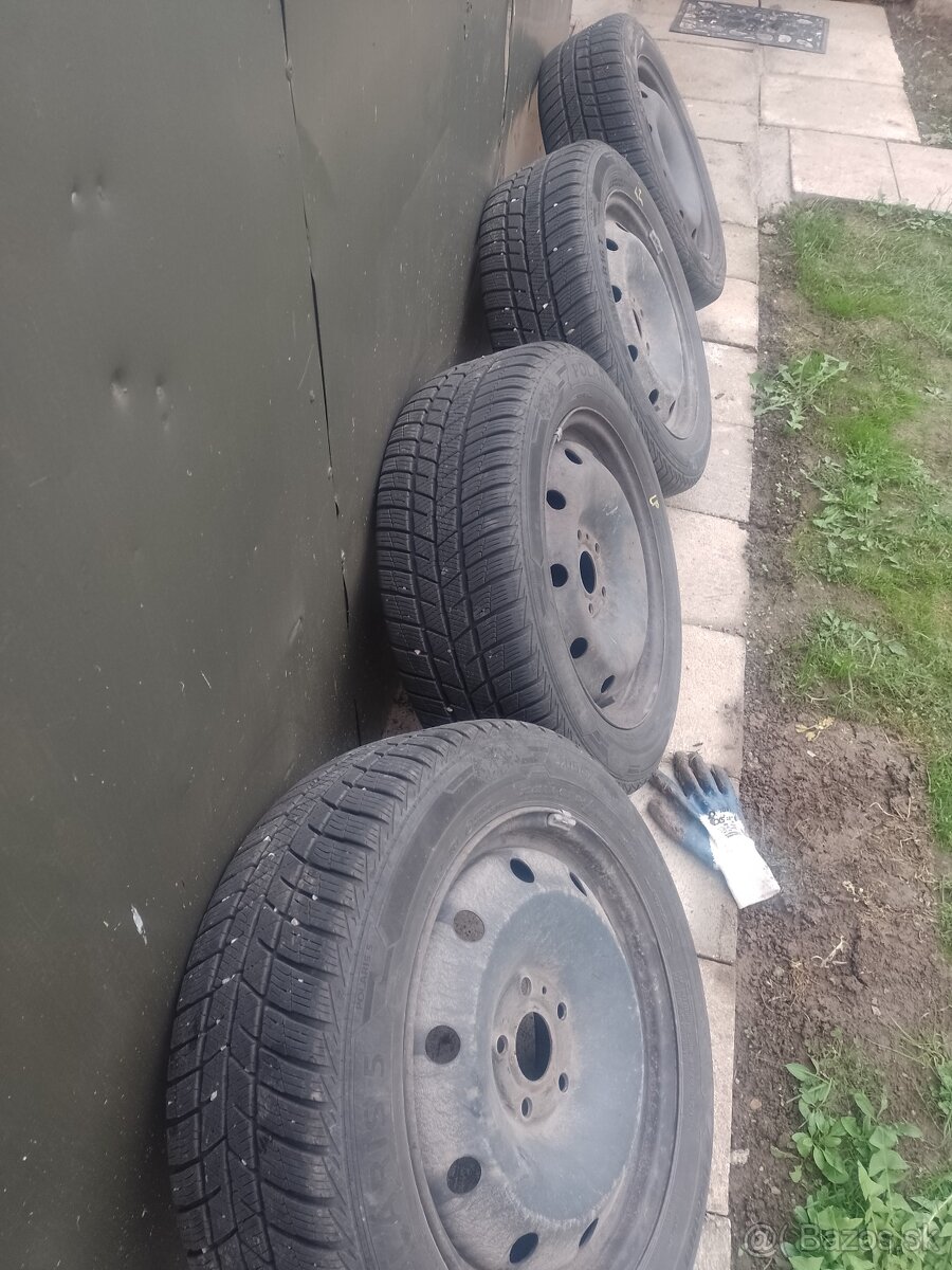 Predám 6 pneumatik zimné 205/55r16-91v