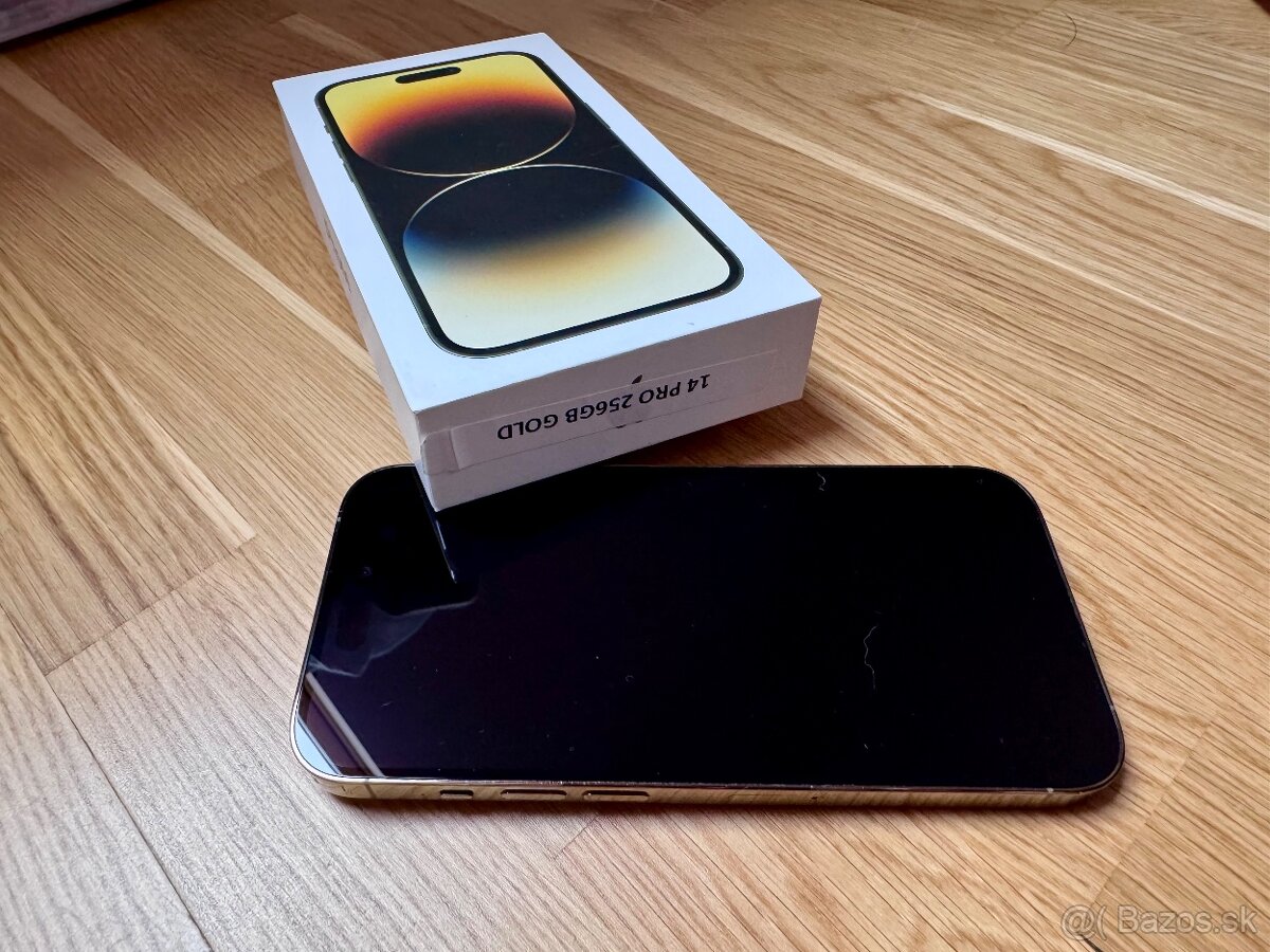 Iphone 14 pro gold 256 gb