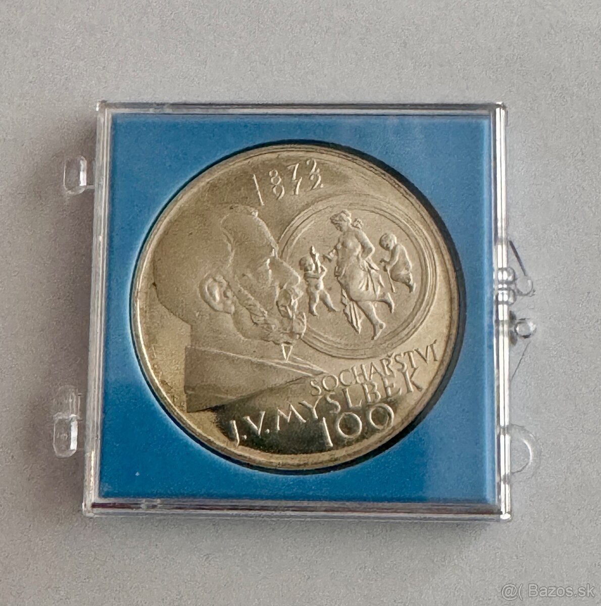 100 kčs Myslbek 1972 proof