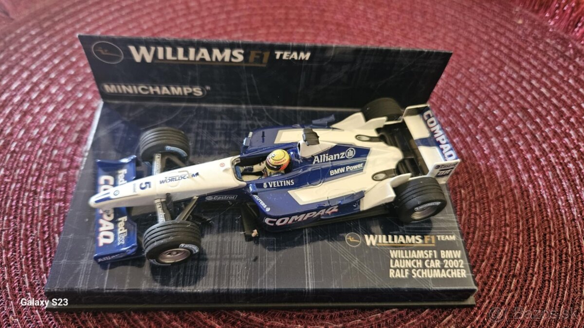 MINICHAPS monopost Williams F1 BMW, 2002 Ralf Schumacher