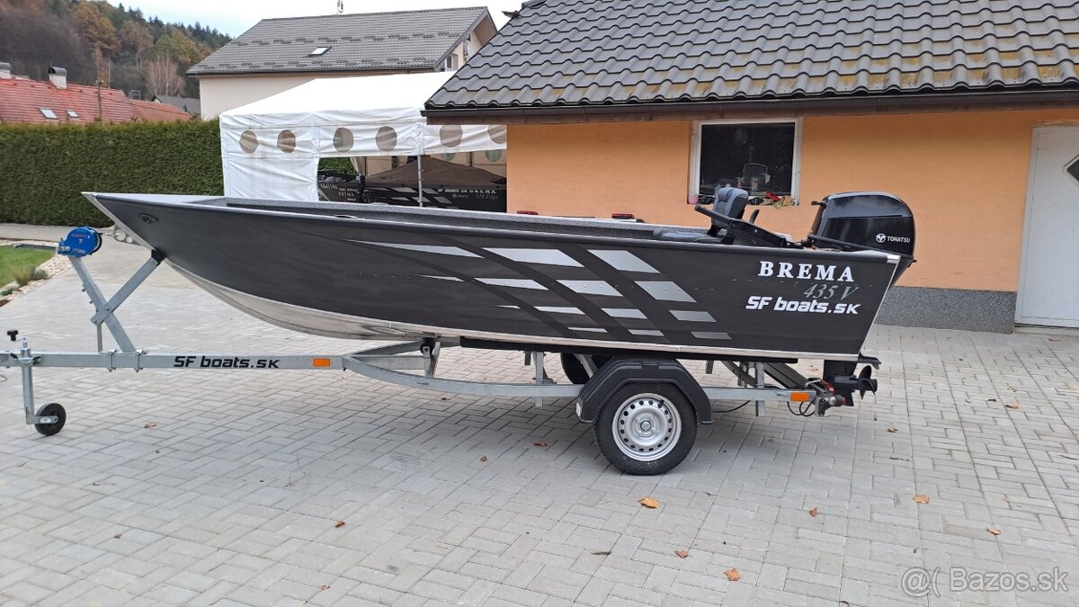 Rybársky čln BREMA 435 V fishing